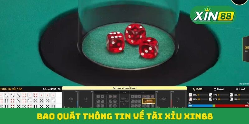 Bao quát thông tin về Tài Xỉu Xin88