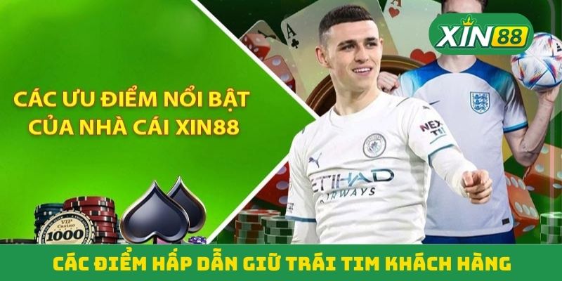 Các điểm hấp dẫn giữ trái tim khách hàng Các điểm hấp dẫn giữ trái tim khách hàng